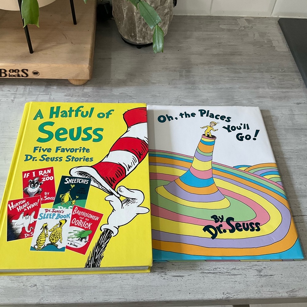Dr. Seuss | Set of 2 Large Hardcover Books